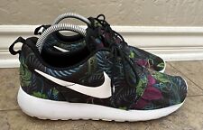 Zapatillas para correr Nike Roshe Run para hombre talla 8 estampado floral 655206-510 segunda mano  Embacar hacia Argentina