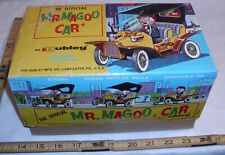 HUBLEY OFFICIAL MR. MAGOO CAR TIN BATTERY TOY BOX ONLY for sale  Shipping to South Africa