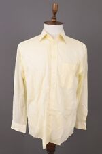 Eton Vintage Yellow Long Sleeve Button Down Shirt for sale  Shipping to South Africa