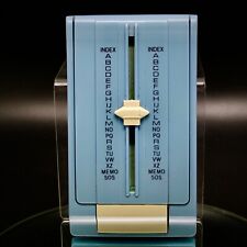 Vintage Azul Baquelite TELEDEX T56-6 Diretório Telefônico Pendurar na Parede Ph. Tampo de mesa comprar usado  Enviando para Brazil