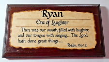 Ryan name plaque for sale  Columbus