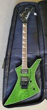 Jackson X Series Kelly™ KEXQ Electric Guitar, Transparent Green, Jackson Gig Bag, used for sale  Shipping to Canada