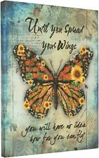 Flower butterfly inspirational for sale  Lakeville