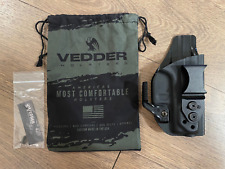 Coldre Vedder LightTuck IWB RH preto Kydex com garra - Glock 43X, usado comprar usado  Enviando para Brazil
