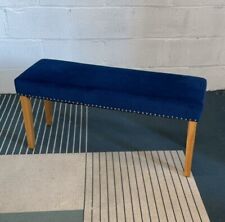 Blue upholstered velvet for sale  EDINBURGH