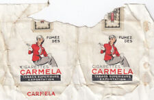 CARMELA - ANDORRA empty cigarette pack packet label wrapper, used for sale  Shipping to South Africa