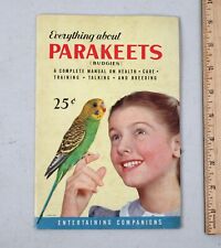 Vintage everything parakeets for sale  Milwaukee