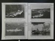 Fotos del Museo del Brazo Aéreo de la Flota Segunda Guerra Mundial 4 portaaviones HMS Unicorn 1944 1945 AC128 segunda mano  Embacar hacia Argentina