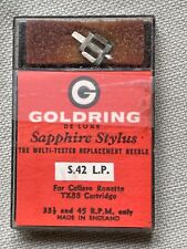 Vintage goldring sapphire for sale  LONDON