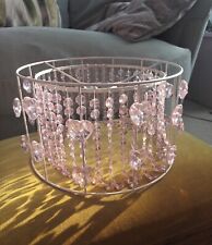 Pink acrylic crystal for sale  DEREHAM
