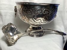 Embossed silver plated for sale  KENDAL