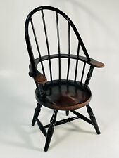 Silla de muñeca de madera estilo Windsor de colección sillón muebles 11,75" sin muñeca segunda mano  Embacar hacia Argentina