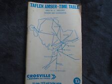 Crosville area timetable for sale  BANBURY