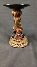 Vintage 6 Inch Tall Three Circus Monkeys Candle Pedastal for sale  Shipping to South Africa