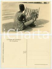 1930 ca C. ZAGOURSKI «L'Afrique qui disparaît»  Xilophone - Carte postale n.134 segunda mano  Embacar hacia Argentina