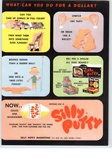 1958 ANÚNCIO DE PAPEL Silly Putty Toy Play Store caixa de papel alumínio comprar usado  Enviando para Brazil