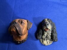 Two bosson chalkware for sale  WOKING