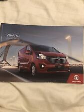 Vauxhall vivaro brochure for sale  READING