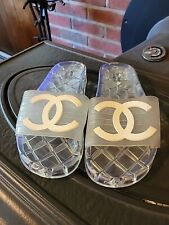 chanel jelly sandals for sale  Carmel