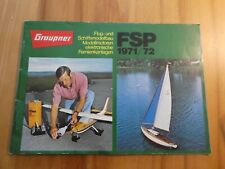 Graupner fsp 1971 gebraucht kaufen  Herford-Elverdissen