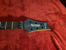 Used, Schecter Damien FR Guitar Neck Bat Inlays 24 Frets Rosewood Fretboard Floyd Rose for sale  Shipping to South Africa