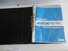 Suzuki gsxr750 manual for sale  GODSTONE