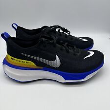 Tênis de corrida Nike ZoomX Invincible Run Flyknit 3 tamanho 10.5 masculino preto azul corrida, usado comprar usado  Enviando para Brazil