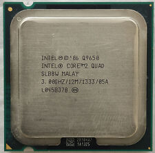 Usado, Intel Core 2 Quad Q9650 SLB8W 3,00GHz/12MB/1333 Socket/Sockel 775 CPU Prozessor comprar usado  Enviando para Brazil
