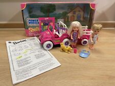 ⭐️ Jeep Fisher Price Mattel 1997 Barbie Shelly & Tommy ruedas eléctricas vintage ⭐️ segunda mano  Embacar hacia Mexico
