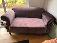 Velvet seater sofa for sale  HYTHE
