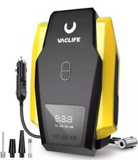Compressor de ar VacLife inflador de pneus 12V DC amarelo, usado comprar usado  Enviando para Brazil