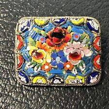 vintage micro mosaic brooch italy for sale  Shipping to South Africa