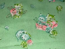 vintage kitten fabric for sale  Amarillo