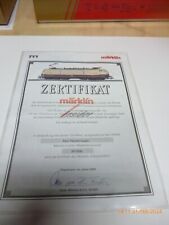 Marklin certificato insider usato  Bazzano