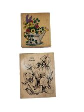 Floral rubber stamp for sale  Hillsboro