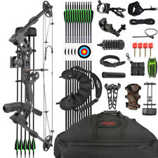 Used, 20-70lbs Compound Bow Set Hunting Bow Archery Fishing Hunting RH LH Sports Bow for sale  Shipping to South Africa