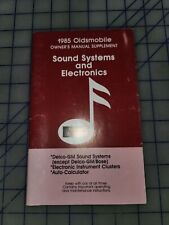 1985 oldsmobile sound for sale  Suffolk