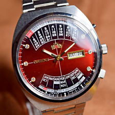 Relógio masculino automático japonês Orient College calendário perpétuo de vários anos comprar usado  Enviando para Brazil
