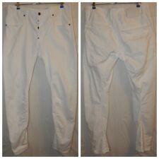 Used, Men's jeans G Star Afrojack A Crotch Tapered White jeans G-Star Raw. Size 34/34 for sale  Shipping to South Africa