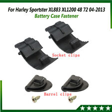 Clipe de tampa de bateria lateral para Harley Sportster XL883 XL1200 48 72 2004-2013 2012 comprar usado  Enviando para Brazil