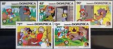 DOMINICA 1985 939-43 Dibujos animados de Disney 200th Bday Gebrüder Grimm Brothers Estampillada sin montar o nunca montada segunda mano  Embacar hacia Argentina
