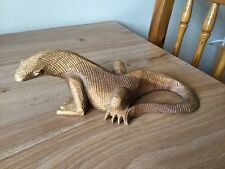Used, Hand Carved Wooden  Komodo Dragon Lizard 23cm Great Condition. for sale  Shipping to South Africa