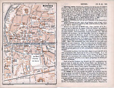 Rennes 1898 plan gebraucht kaufen  Berlin