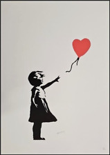 Banksy girl balloon for sale  Shipping to Ireland