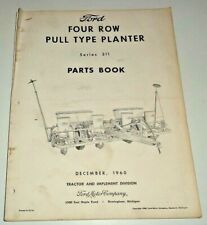 Ford Series 311 Corn Planter Parts Catalog Manual Book ORIGINAL! 12/60 4-Row for sale  Elizabeth
