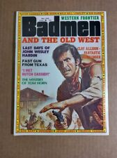 Revista Badmen and the Old West otoño 1974 en muy buena condición 4,0 cuerno cassidy Hardin Allison, usado segunda mano  Embacar hacia Argentina