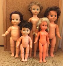 Bundle Job Lot Creepy Vintage Plastic Dolls Rosebud Roddy Lorrie Sweetheart TLC for sale  Shipping to South Africa