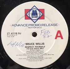 Bruce willis respect for sale  MARKET DRAYTON