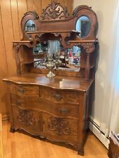 Antique hutch cabinet. for sale  Sun Prairie