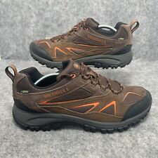 Merrell Phoenix Bluff Goretex Waterproof Hiking Trainers Dark Brown Mens UK 12, used for sale  Shipping to South Africa